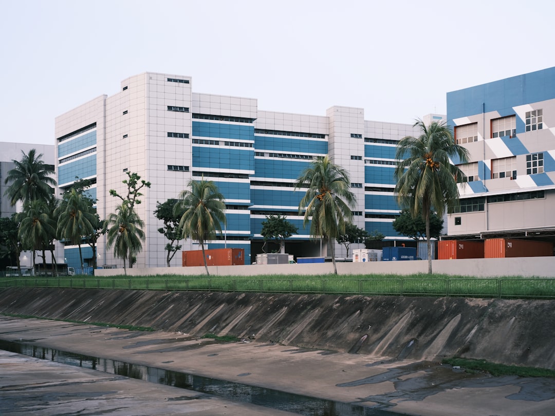 Changi Singapore industrial — scrap metal pickup zone